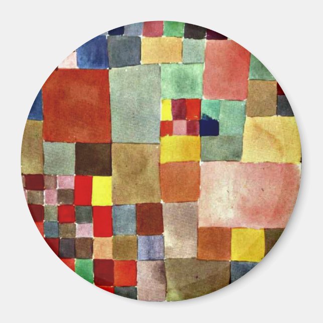 Klee - Flora på sand Magnet (Framsidan)
