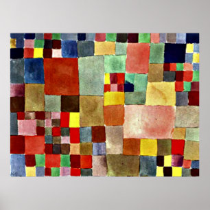 Klee - Flora på Sand Poster