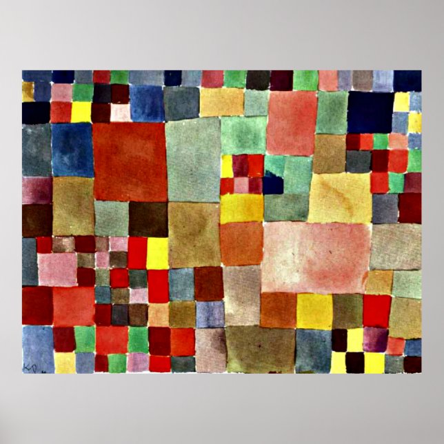 Klee - Flora på Sand Poster (Framsidan)