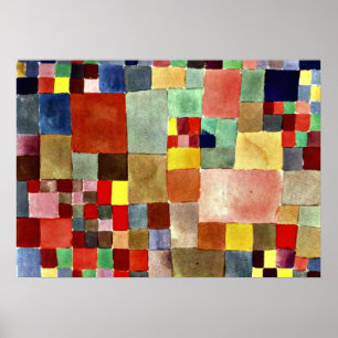 Klee: Flora på Sand Poster