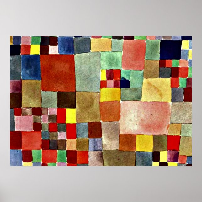 Klee - Flora på Sand Poster (Framsidan)