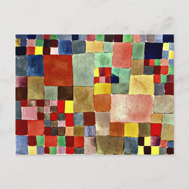 Klee - Flora på Sand Vykort (Framsida)