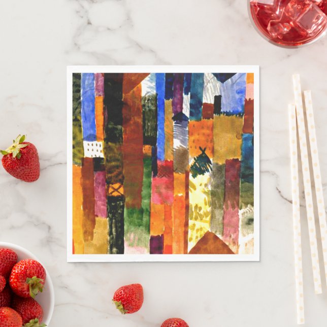 Klee - Före staden Pappersservett (Insitu)