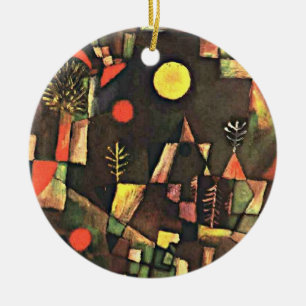 Klee - Full Moon Julgransprydnad Keramik
