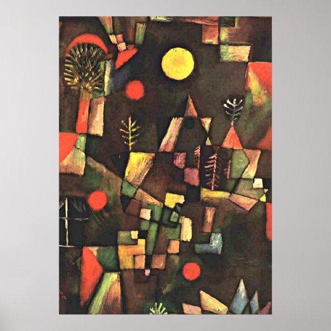 Klee - Full Moon Poster (Framsidan)