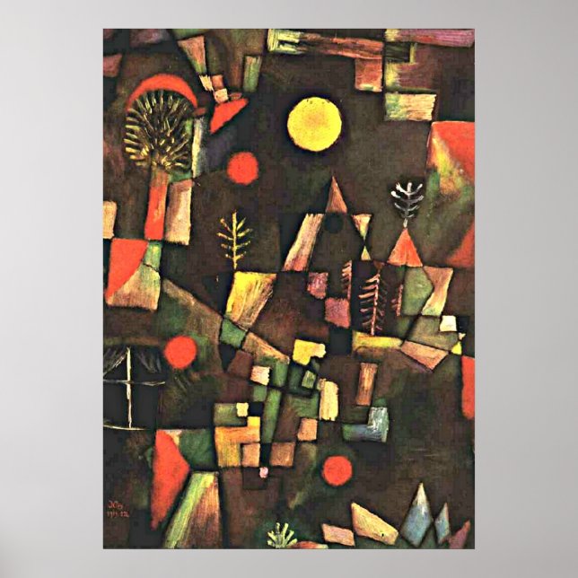 Klee - Full Moon Poster (Framsidan)
