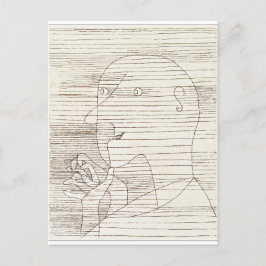 Klee - Gamle man räknar på hans Finger Helg Vykort