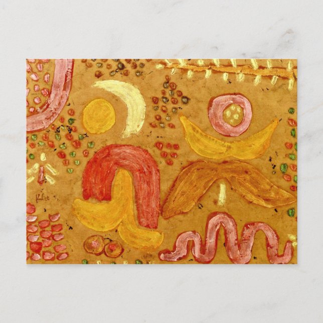 Klee - Garden in Hett Weather Vykort (Framsida)