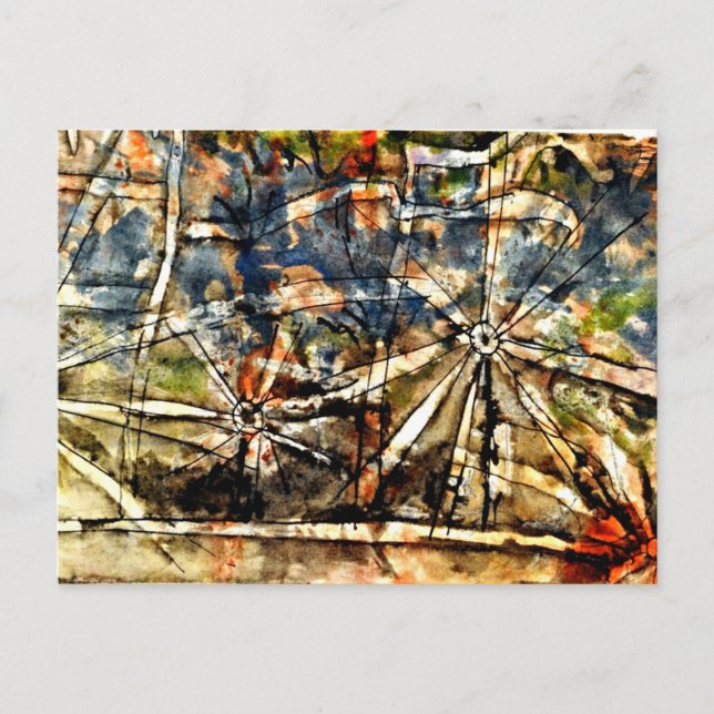 Klee - Gatulampor Vykort (Framsida)