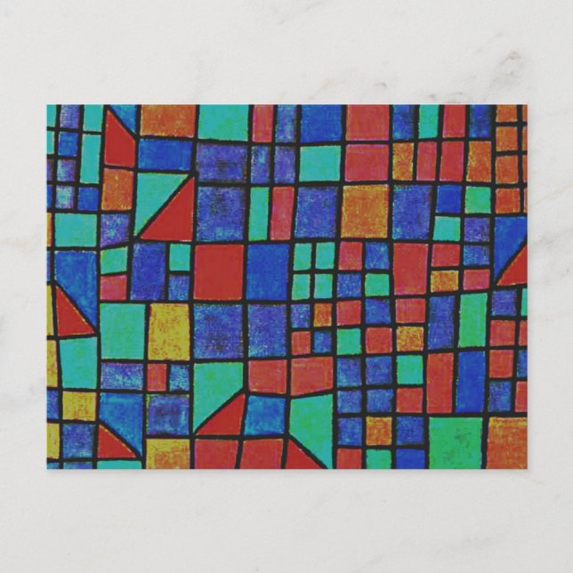 Klee - Glasfasad Vykort (Framsida)