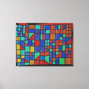 Klee - Glass Facade Canvastryck