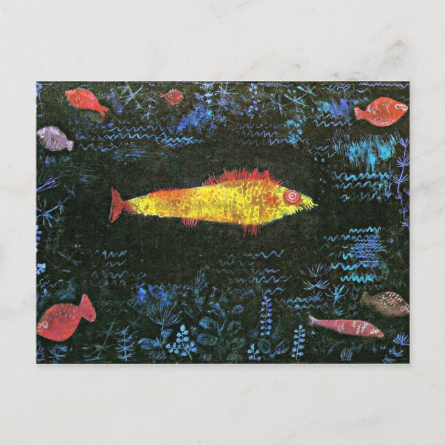 Klee: Goldfish Vykort (Framsida)