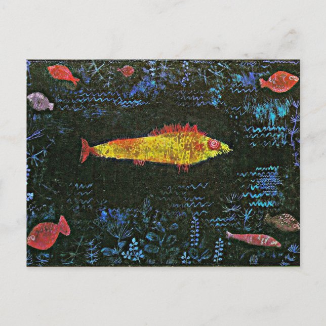 Klee - Goldfish Vykort (Framsida)