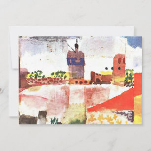 Klee - Hammamet med moské Kort