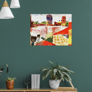 Klee - Hammamet med moské Poster