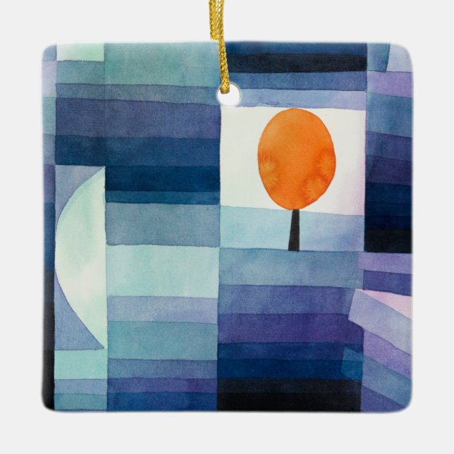 Klee, Harbinger från hösten Julgransprydnad Keramik (Framsida)