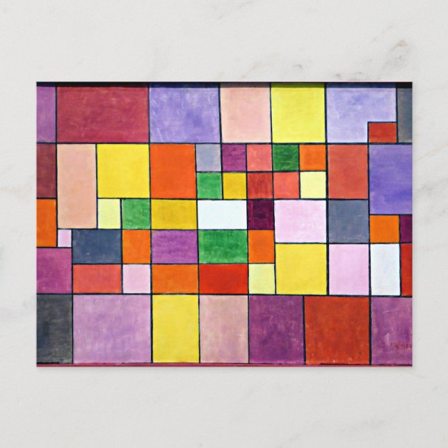 Klee - Harmony of Northern Flora Vykort (Framsida)