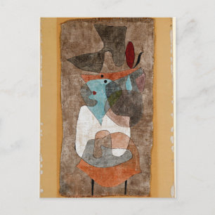 Klee - Hat, Dam och Little Bord Vykort