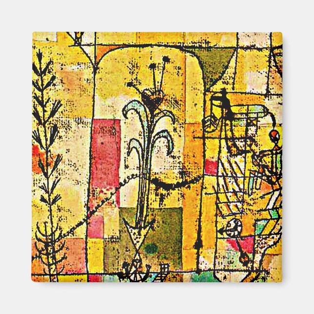 klee - Hoffmann-skiffer, berömd Magnet (Framsidan)