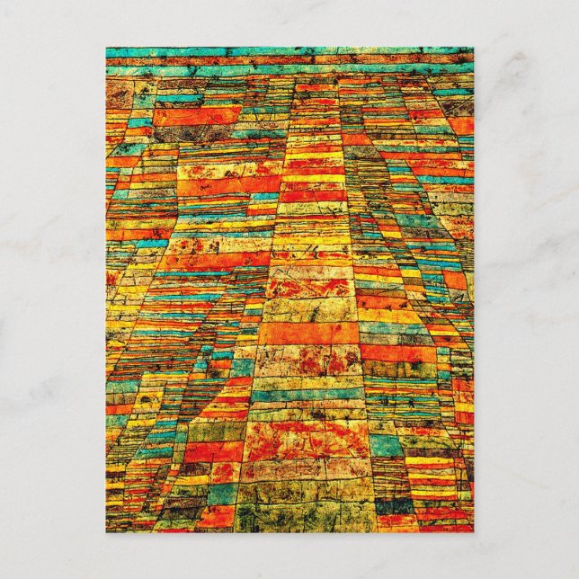 Klee - Hög- och Byvägar Vykort (Framsida)