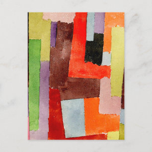 Klee - Högernas vinklar Vykort