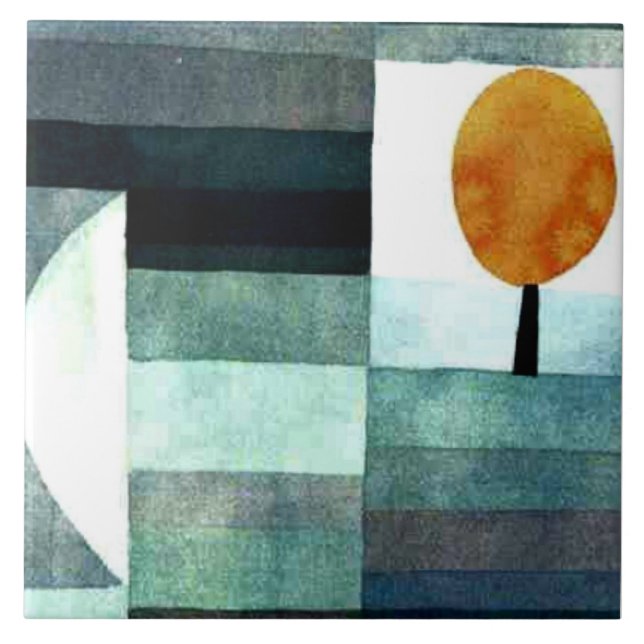 Klee - Höstens budbärare Kakelplatta (Framsidan)
