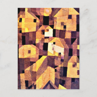 Klee - Höstplacering, 1921 Vykort