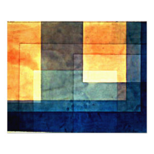 Klee - Hus vid vattnet Fototryck