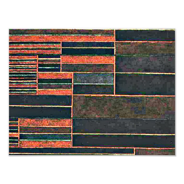 Klee - i de nuvarande sex tröskelvärdena fototryck (Framsidan)