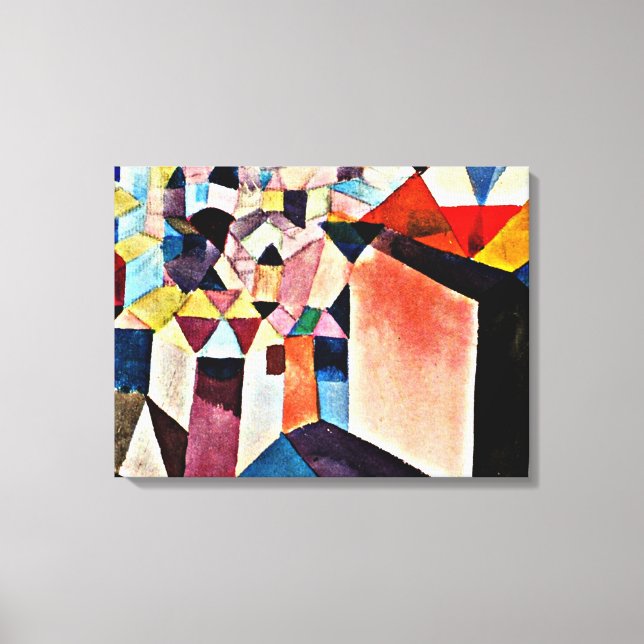 Klee - Insight in a City Canvastryck (Framsida)