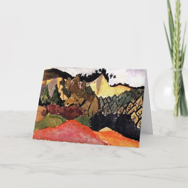 Klee-Kärlek Sång vid Nya Måne, Kort (Framsida)