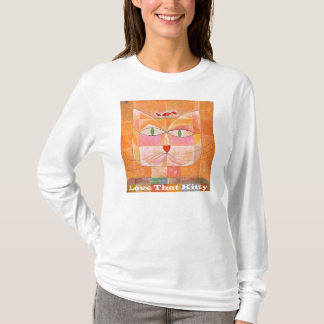 Klee kattungeskjorta t-shirt (Framsida)