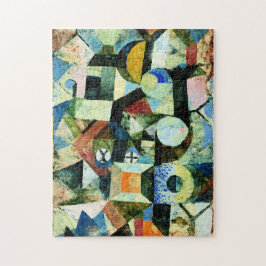 Klee - Komposition med den gula halvmånen Pussel
