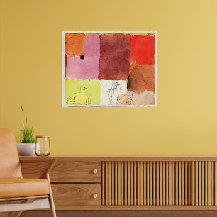 Klee - Komposition med figurer, Poster