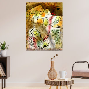 Klee - kortfattad beskrivning av ett bergspass poster