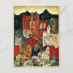Klee - Kyrkornas stad Vykort