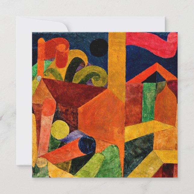 Klee - Liggande med Flaggor (Framsida)