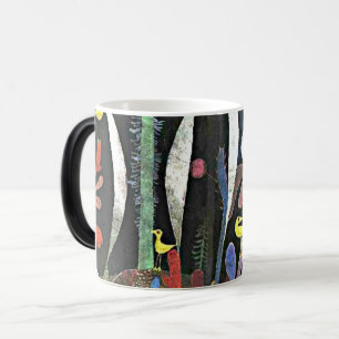 Klee - Liggande med Gult fåglar Magisk Mugg