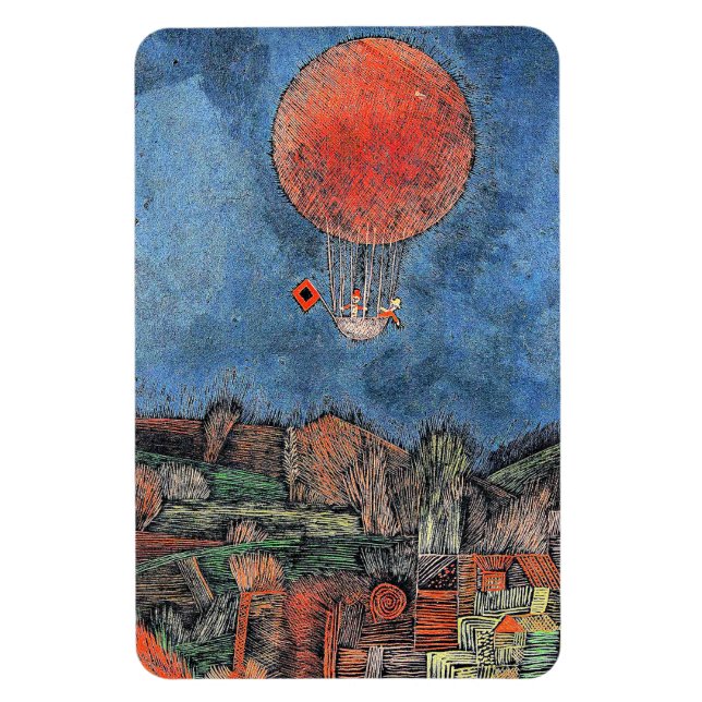Klee - Luftballongen Magnet (Vertikal)