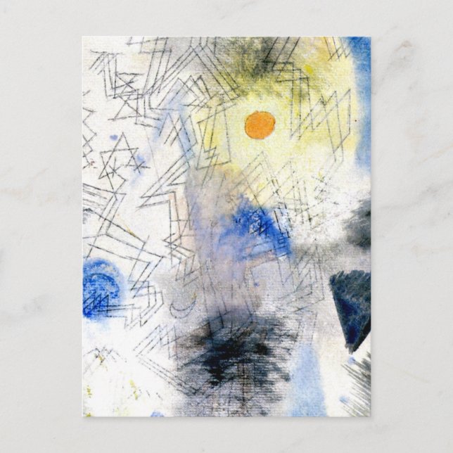 Klee - Mål i Fog Vykort (Framsida)