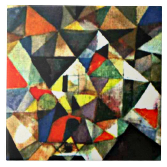 Klee - Med ägg Kakelplatta (Framsidan)