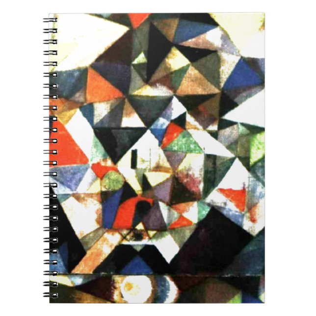 Klee: Med ägget, målningen Paul Klee Anteckningsbok (Framsidan)