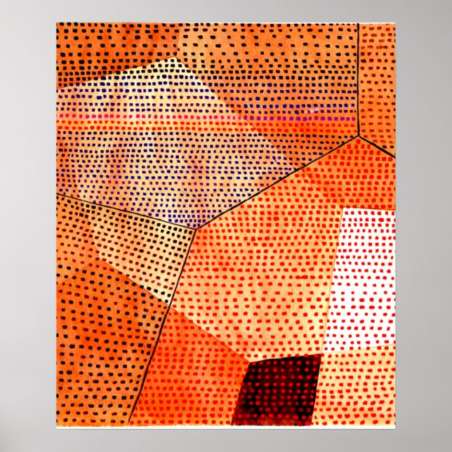 Klee - Modell 106, Polyphony i Färg Poster (Framsidan)