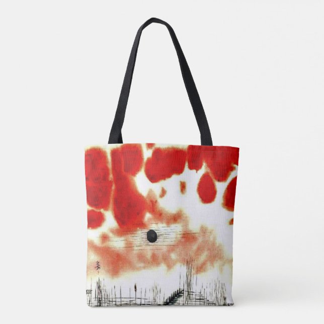 Klee - moln över Bor-1940 Tygkasse (Baksida)