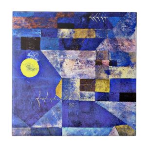 Klee- Moonlight, Paul Klee-målning Kakelplatta