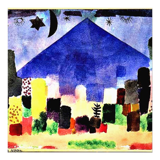 Klee - Mount Niesen Fototryck (Framsidan)