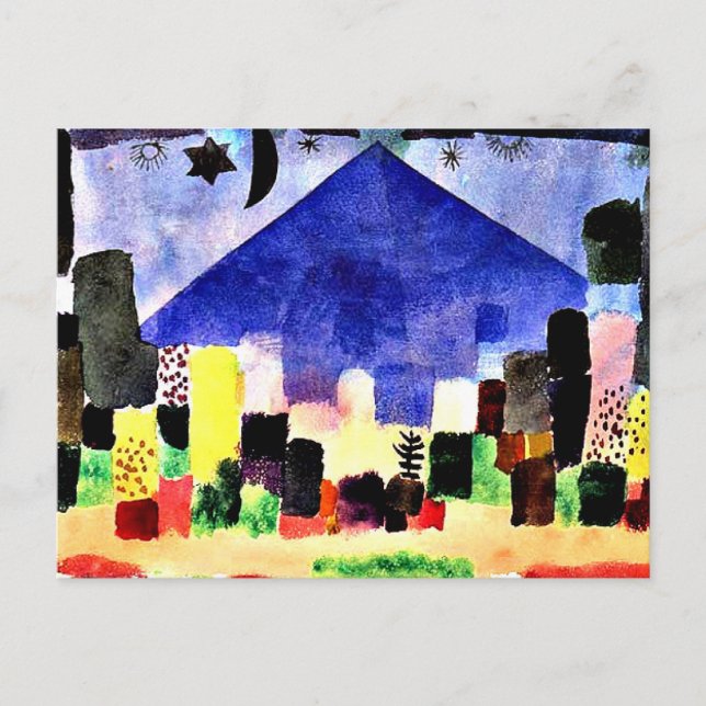 Klee - Mount Niesen Vykort (Framsida)