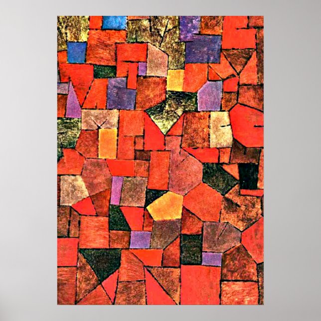 Klee - Mountain Village Poster (Framsidan)