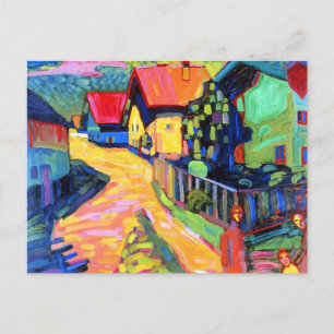 Klee - Murnau Street with Women, Vykort