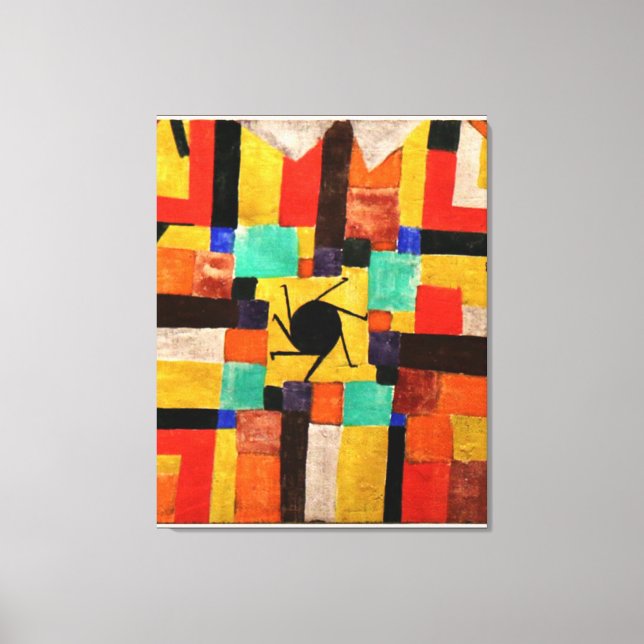 Klee - Musee Aix stor Canvastryck (Framsida)